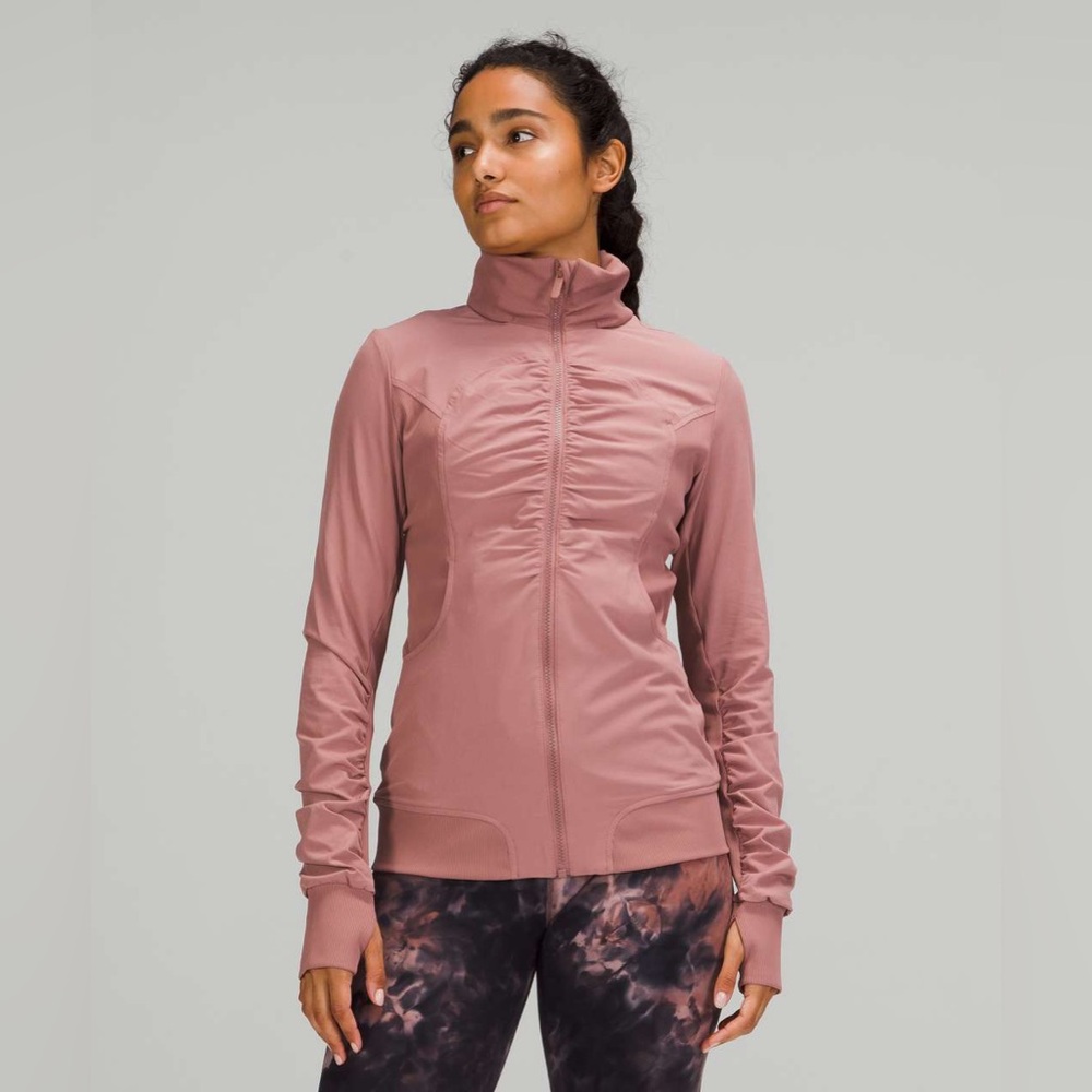 NWT Lululemon Beyond the Studio Jacket Spiced Chai Sz 4